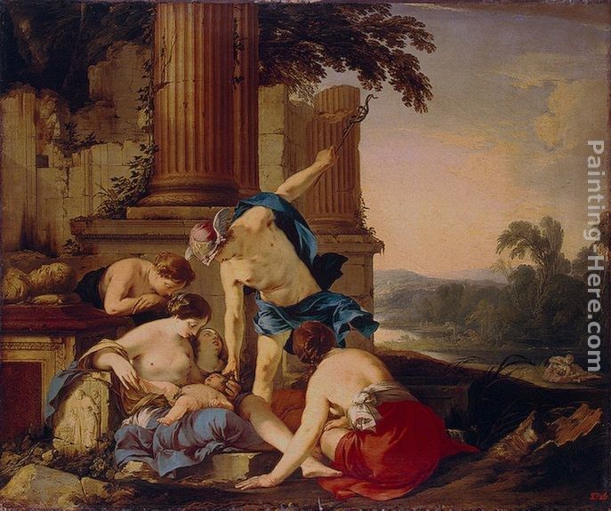 Laurent De La Hire Infancy of Achilles